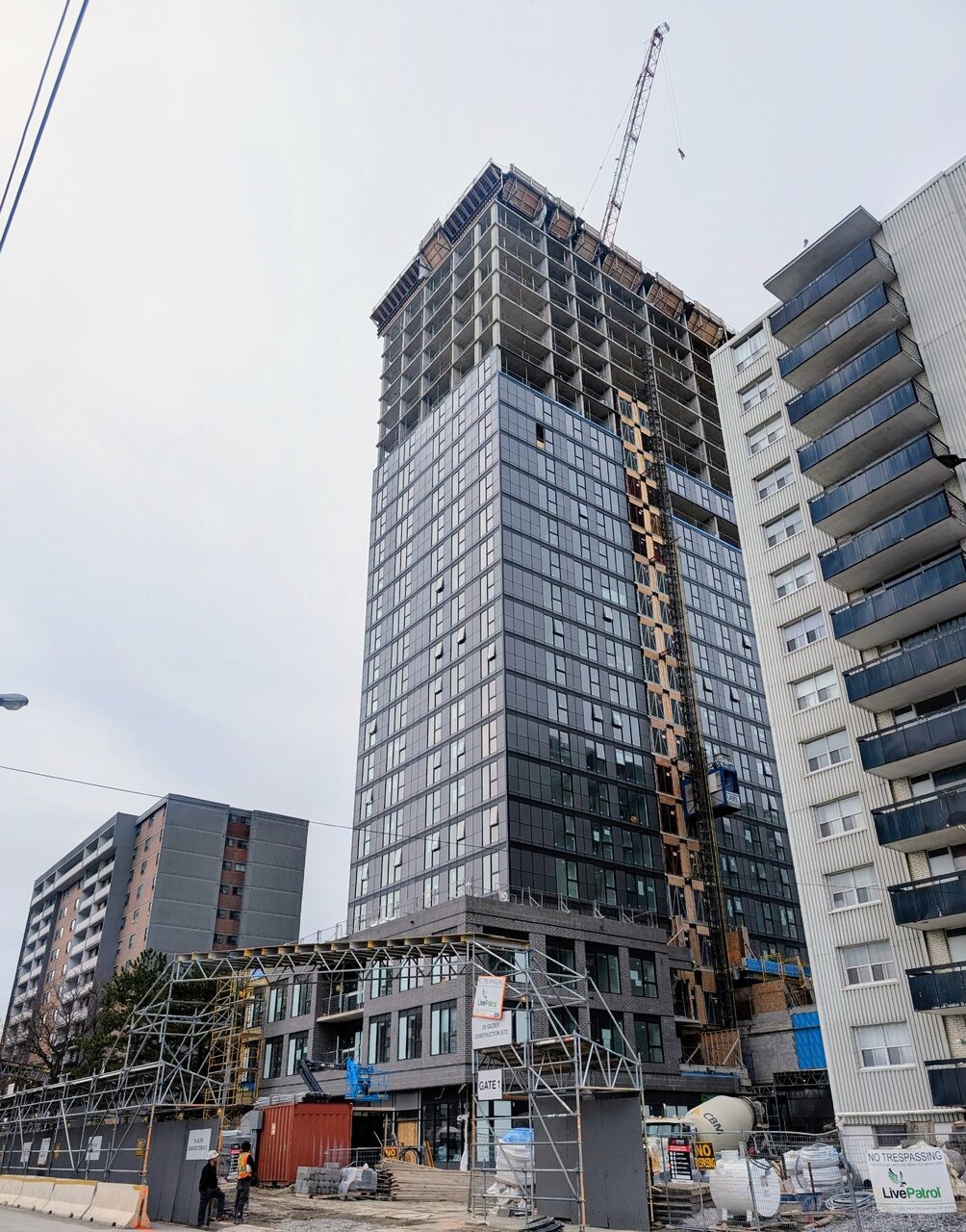 30 Gilder Drive Nears Topping Off as Cladding Climbs Tower