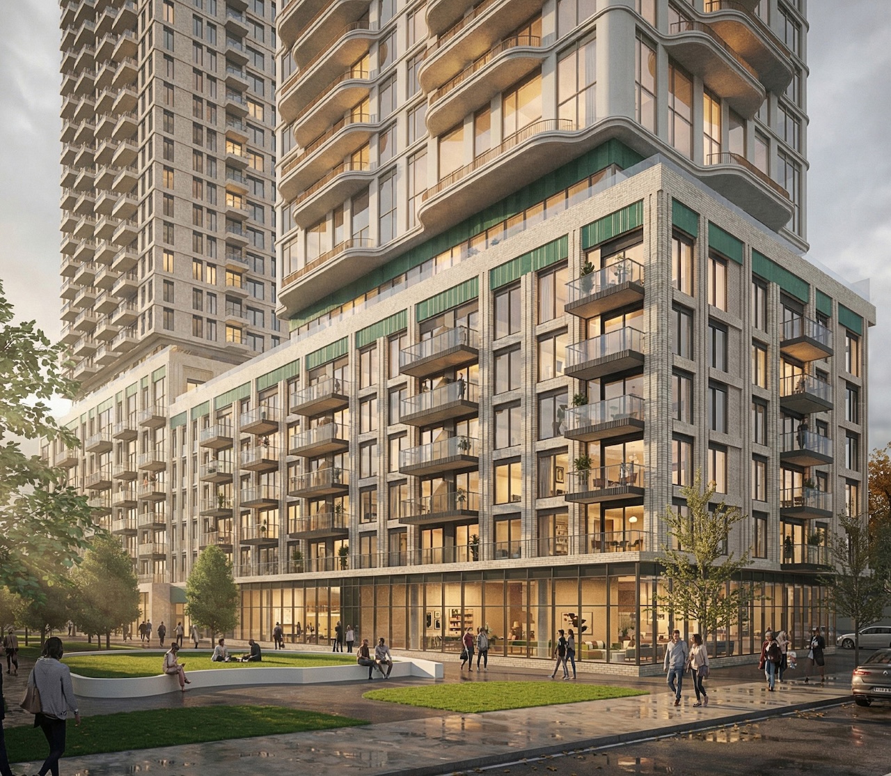 35-Storey Rentals Planned on Hurontario Across from Mississauga Hospital