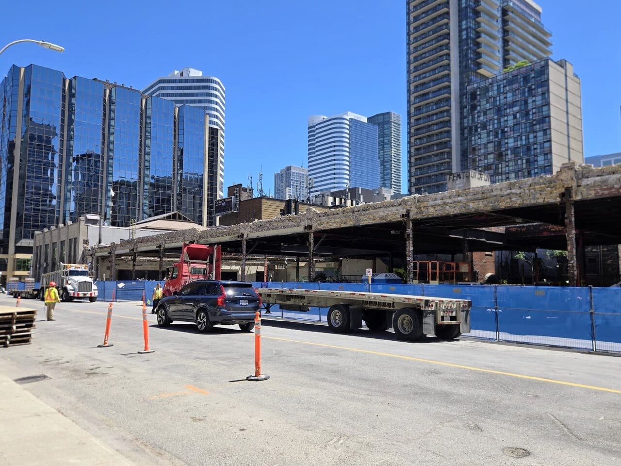 Demolition Advances at Toronto Coach Terminal Redevelopment Site