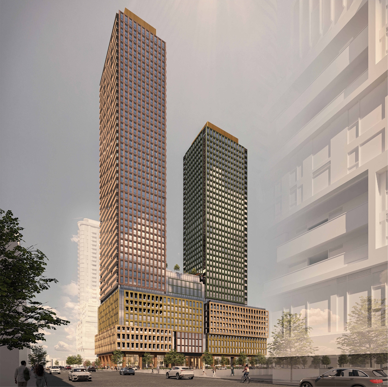 50-Storey Rental Tower Advances at Galleria on the Park