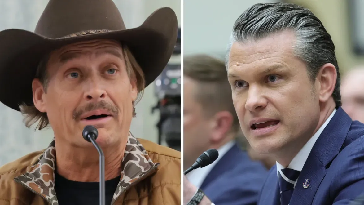 Pete Hegseth and Kid Rock High Five and Fly Apache Helicopters in Pre-Show Hype Video for Freedom 250 Tour