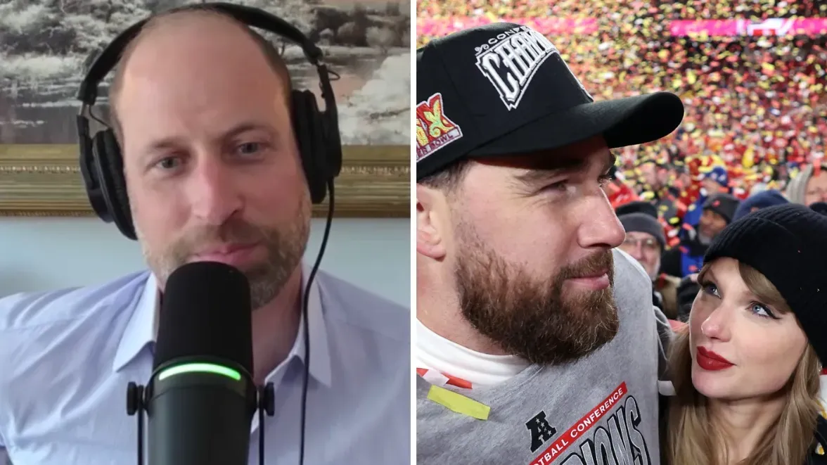 Prince William Joins ‘New Heights’ Podcast on Taylor Swift and Travis Kelce’s Wedding Day
