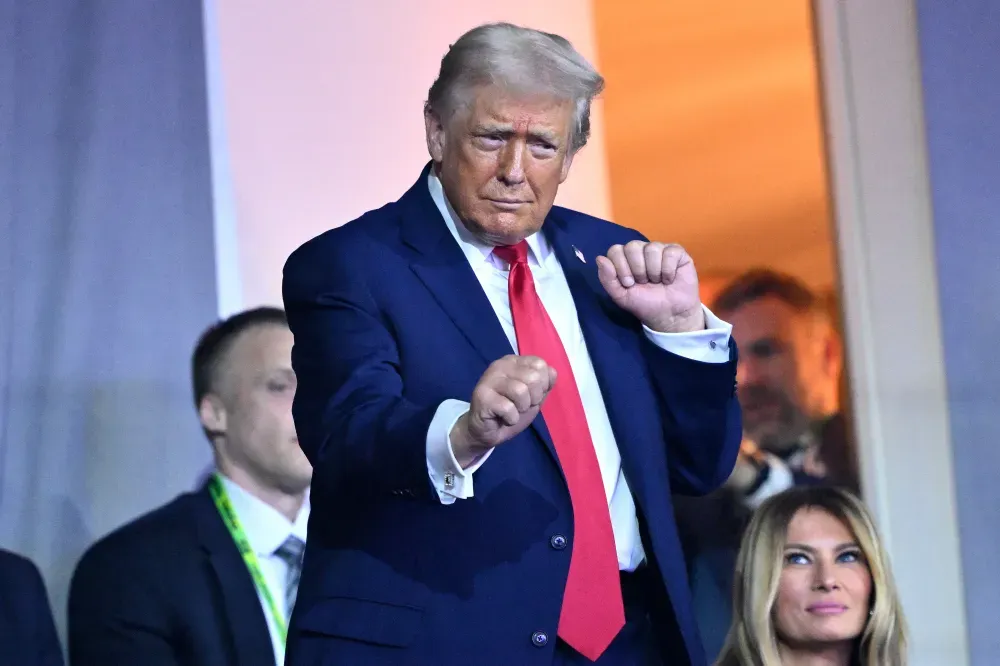 Donald Trump Says Melania ‘Hates’ When He Dances to ‘Gay National Anthem,’ the Village People’s ‘YMCA’: ‘Not President…