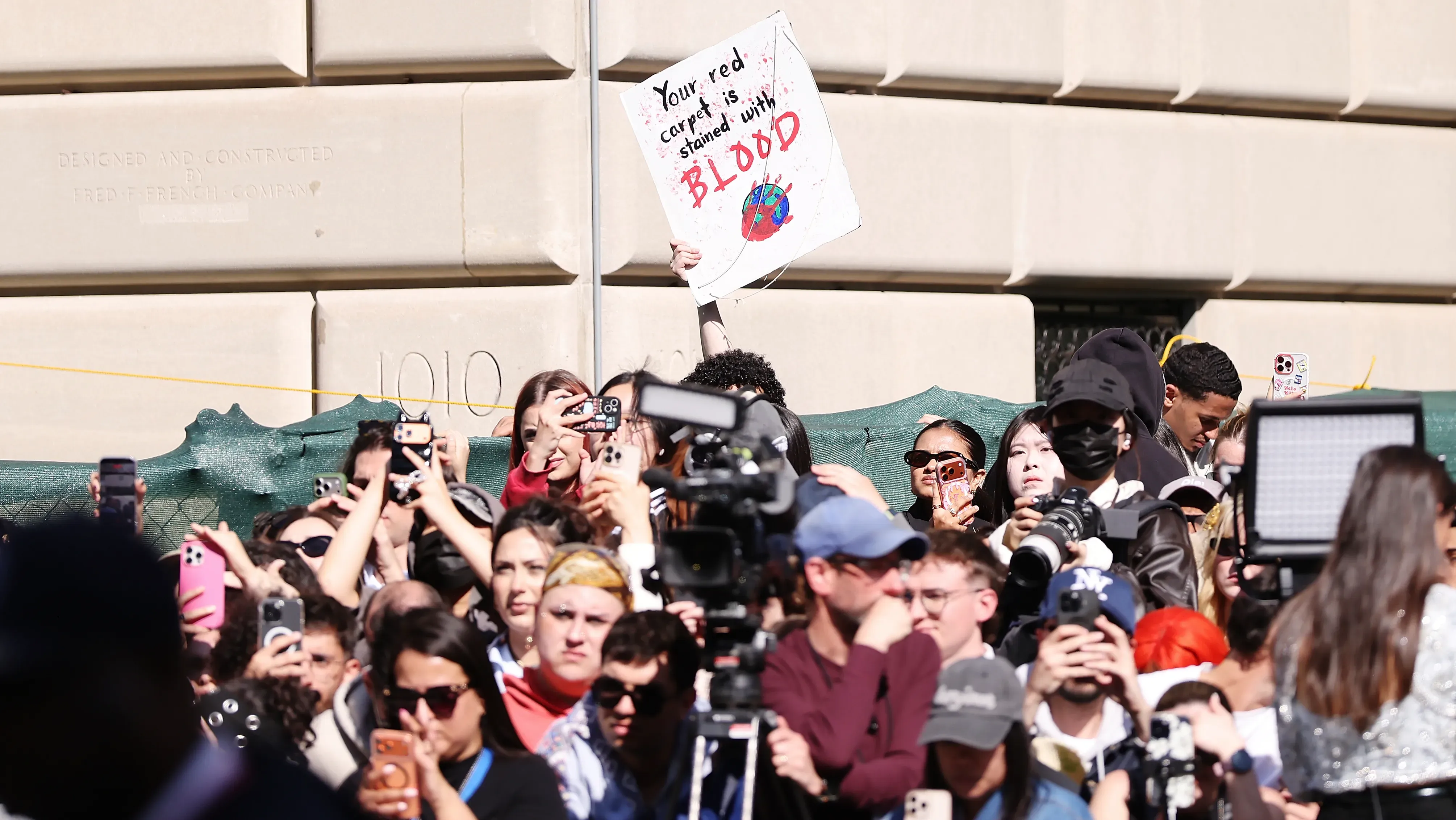Protester Tackled to the Ground After Breaking Through Met Gala Entrance
