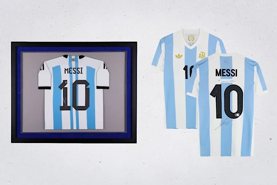 Autographed Lionel Messi Jerseys Drop Online as Argentine Star Leads Team Into World Cup Knockout Round