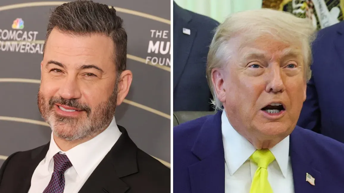 Jimmy Kimmel Wishes Donald Trump Happy Birthday With Jeffrey Epstein-Inspired Birthday Card