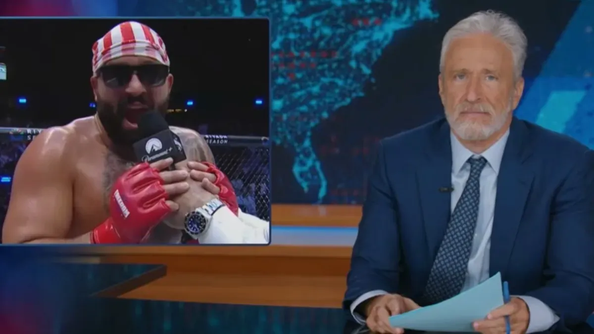 Jon Stewart Slams Fighter Josh Hokit as a ‘F—ing A–hole’ For Saying ‘Michelle Obama Is a Man’ at UFC Freedom 250