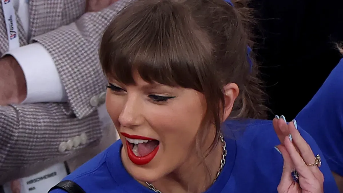 Taylor Swift Attends NBA Finals at Madison Square Garden to Support the Knicks