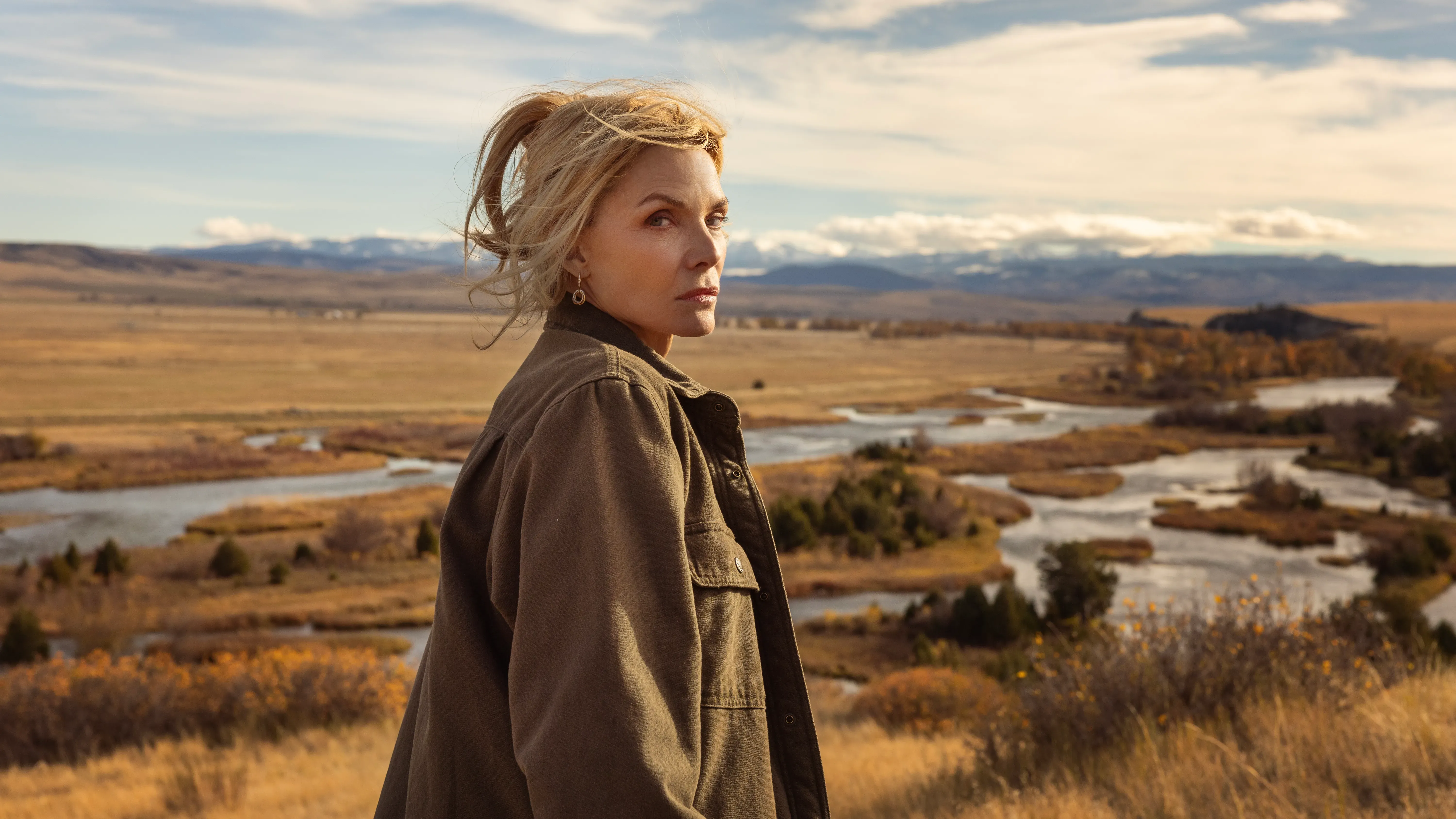 ‘The Madison’ Star Michelle Pfeiffer Says There Was ‘No Bathroom,’ ‘No AC’ and ‘No Food’ on Set While Shooting Taylor…