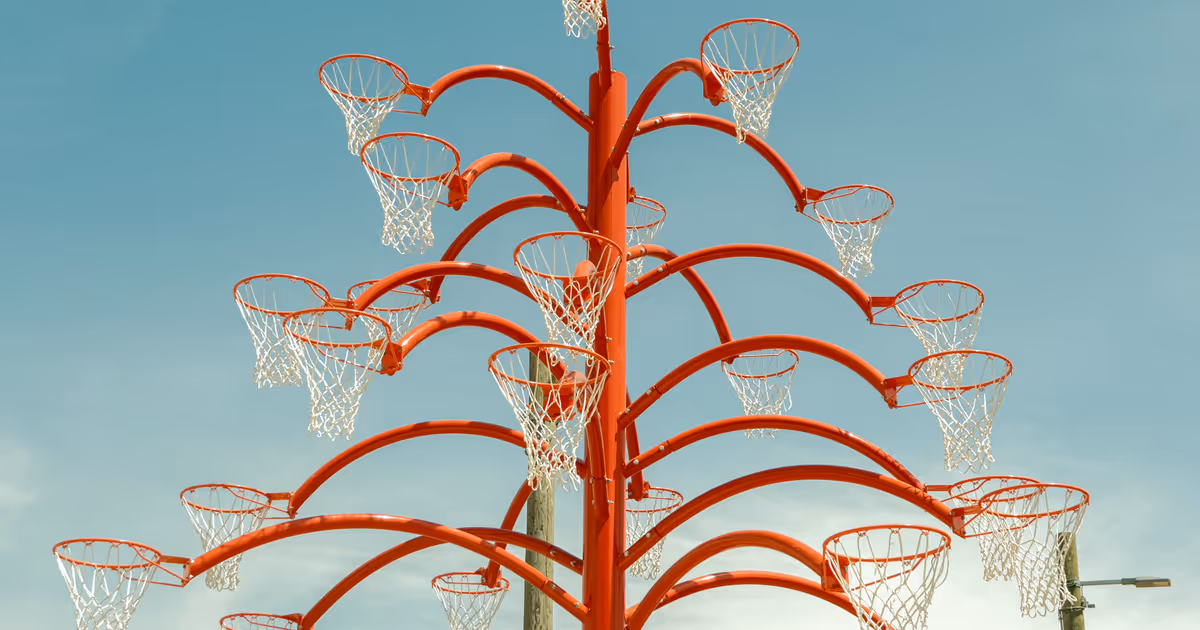 Everyone is obsessed with Toronto's most unique basketball hoops