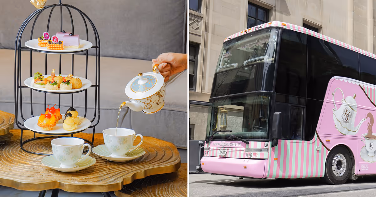 Toronto getting fancy tour bus where you can have afternoon tea as you ride
