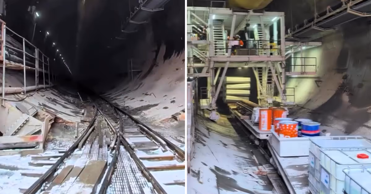 Toronto's record-breaking subway mega-tunnel is already over 4km long
