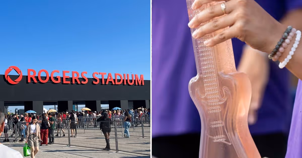 Toronto's Rogers Stadium unveils new menu and you can drink wine out of a guitar