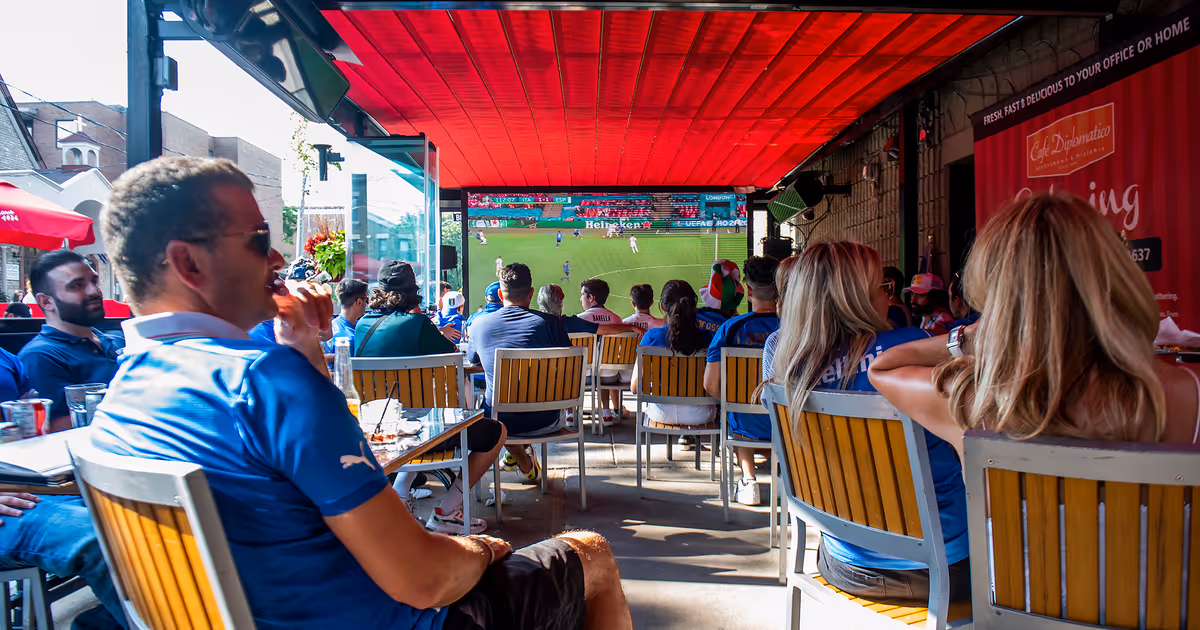 7 Toronto patios where you can watch the FIFA World Cup this month