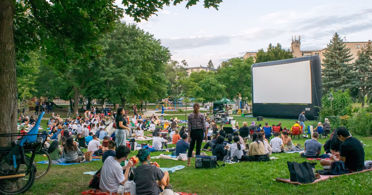 Here are all of the free outdoor movies you can watch in Toronto this summer