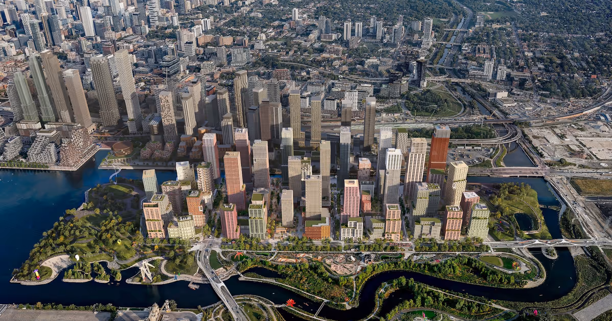 Here's what Toronto's new artificial island could look like in the future