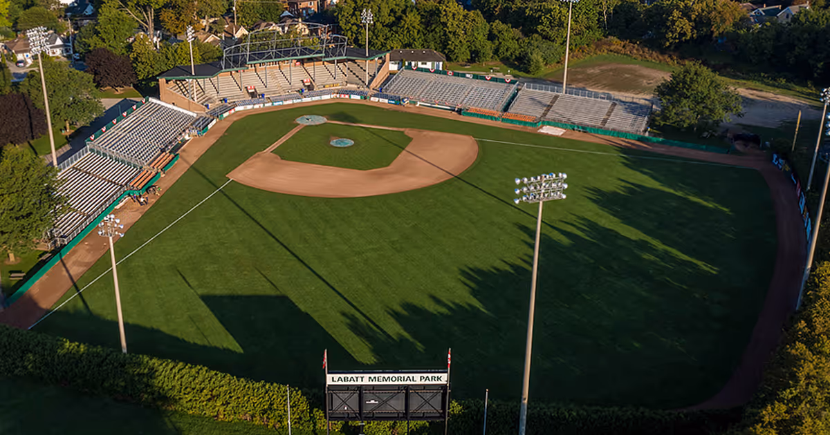 Ontario is home to the oldest baseball field in the world