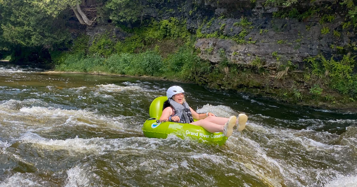 Popular places to go lazy river tubing in Ontario this summer