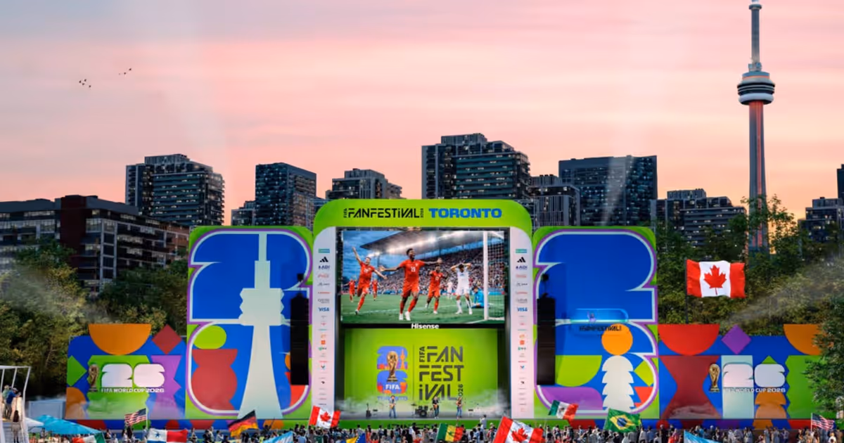 Toronto's free FIFA Fan Festival tickets sell out in two hours