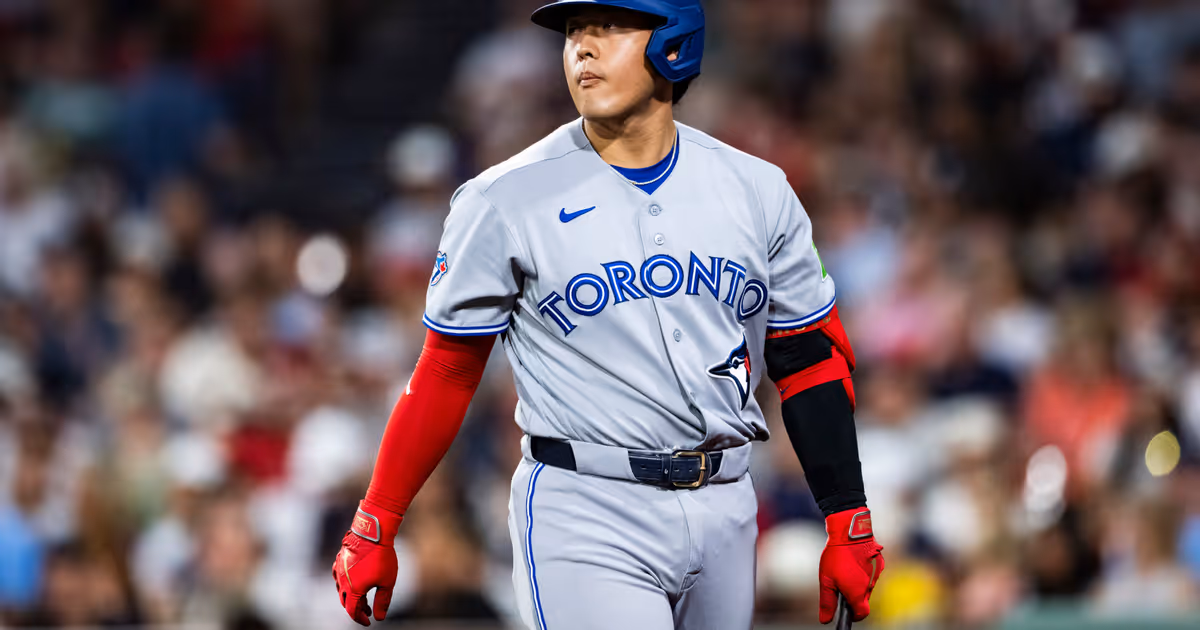 Okamoto just tied one of Bichette's Toronto Blue Jays records
