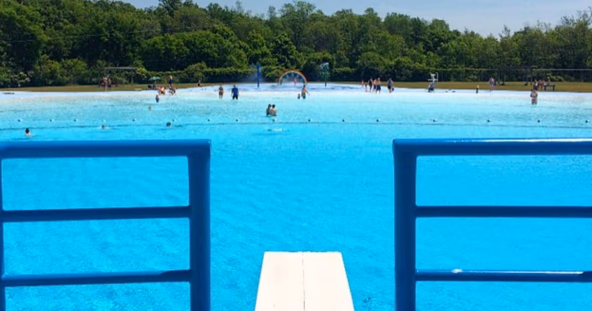Ontario is home to Canada's largest outdoor pool and it reopens this weekend