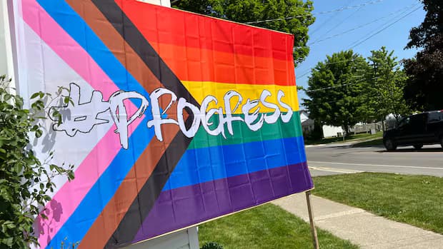 Another Pride flag stolen, flagpole cut down at Ontario school one week after Pride flag set on fire