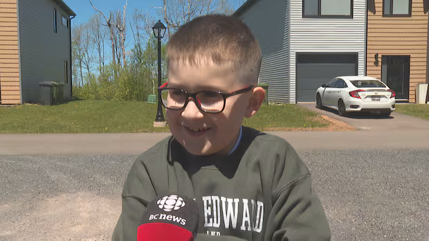 'We got to the finish line': 9-year-old P.E.I. boy enjoys homecoming after heart transplant