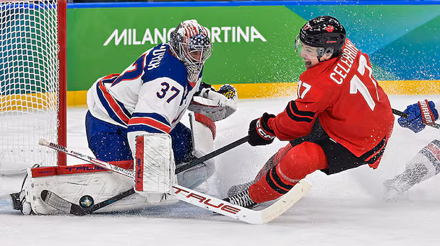 Teen Celebrini captains Canada while U.S. defends world hockey title in Switzerland
