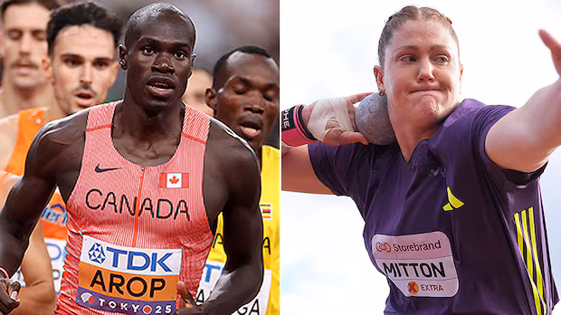 Runner Marco Arop, shot putter Sarah Mitton collect 3rd-place finishes at Bislett Games