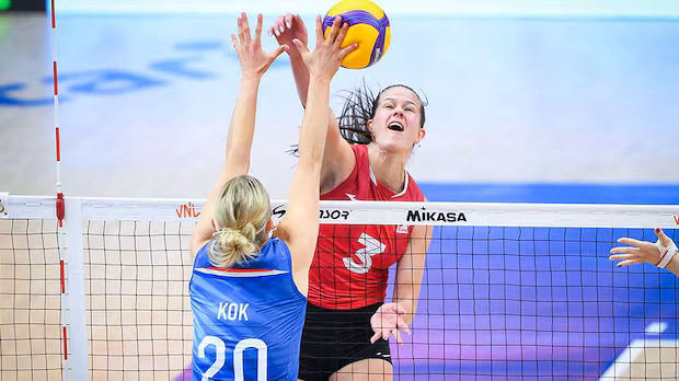 Canada moves to 7th in women's Volleyball Nations League standings, downing Netherlands
