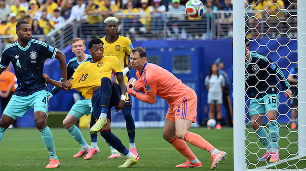Late goal by Gonzalo Plata lifts Ecuador to World Cup knockout round, beating Germany