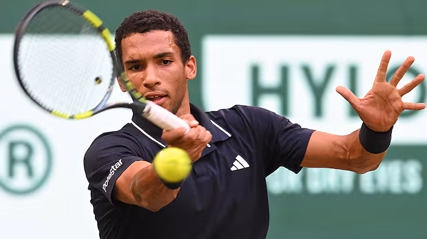 Auger-Aliassime falls to American Frances Tiafoe in Halle Open quarters after dropping tiebreaker