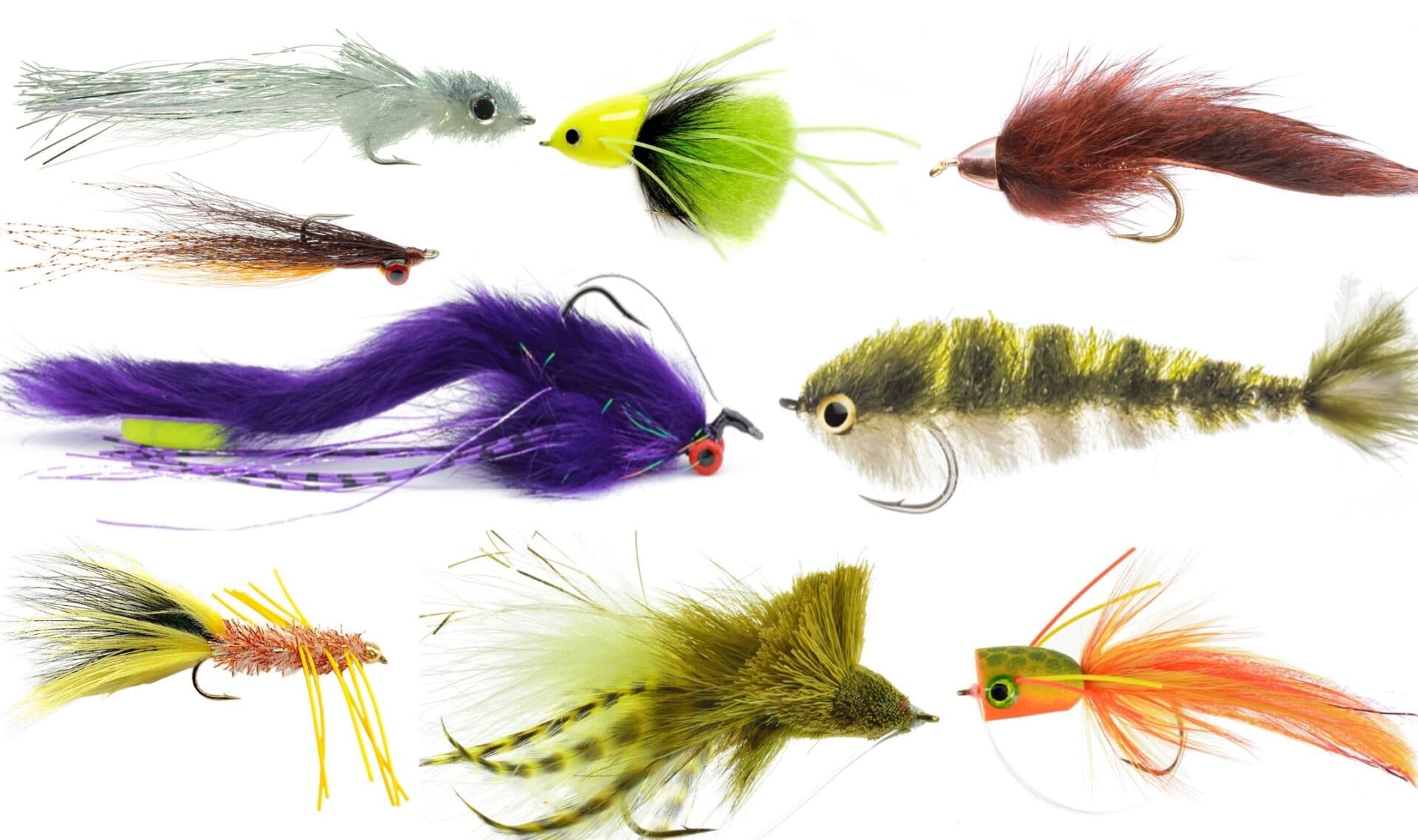 9 must-have summer bass flies—including some real bangers you’ve probably never heard of