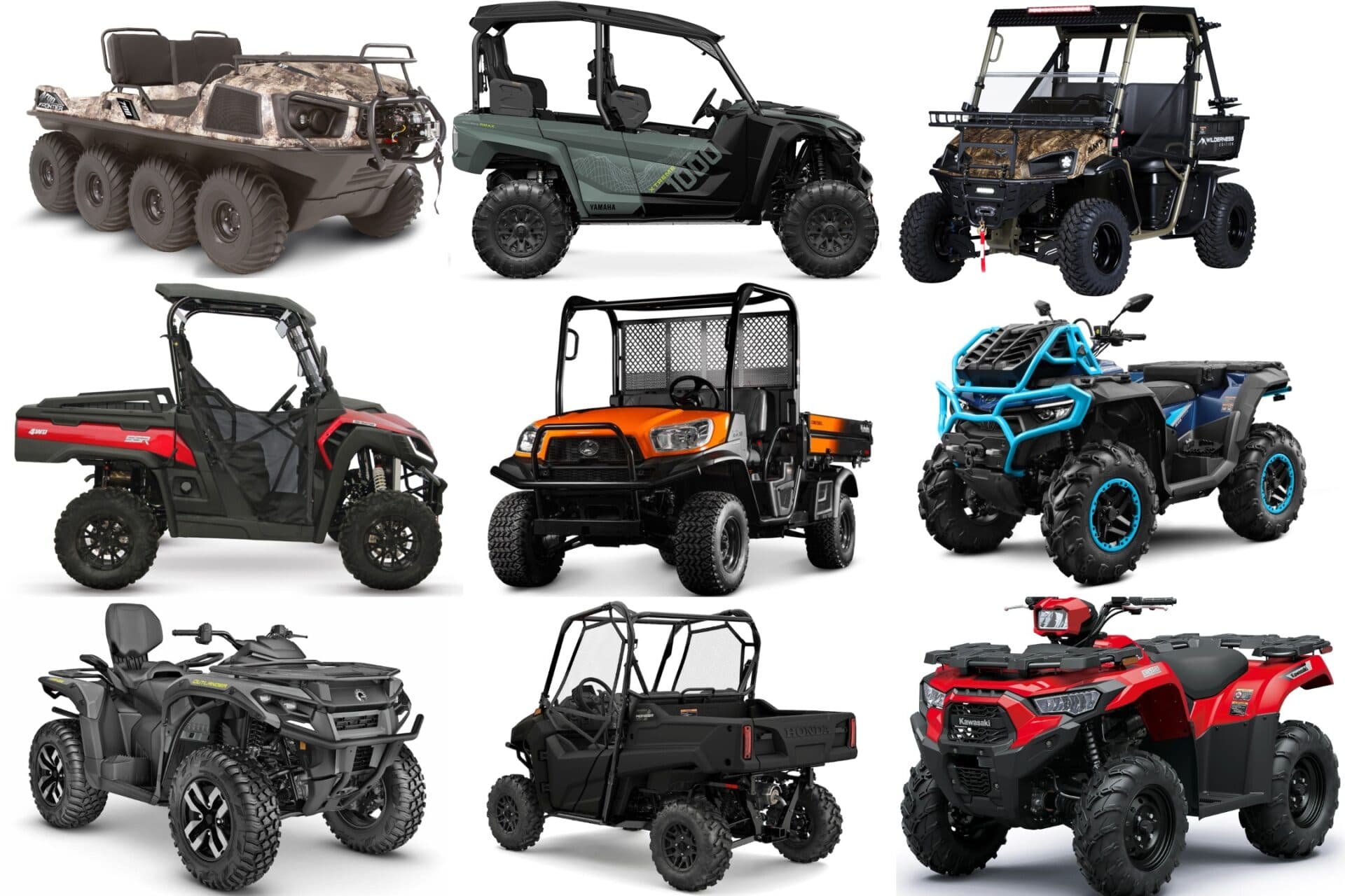 The year’s best new ATV and side-by-sides for Canadian hunters and anglers