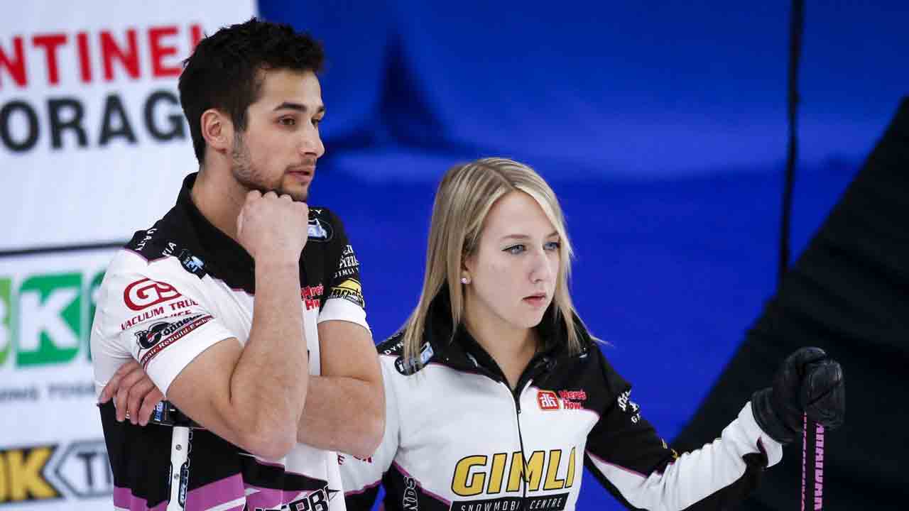 Canada’s Lotts suffers first loss at mixed doubles curling worlds