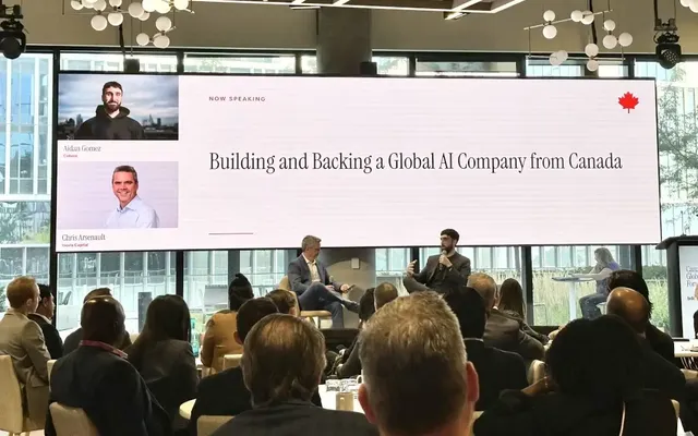 Cohere CEO Aidan Gomez says Canada could become a data centre superpower