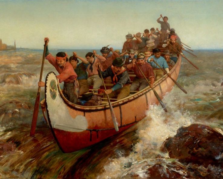 Frances Anne Hopkins: documenting the lives of voyageurs through art