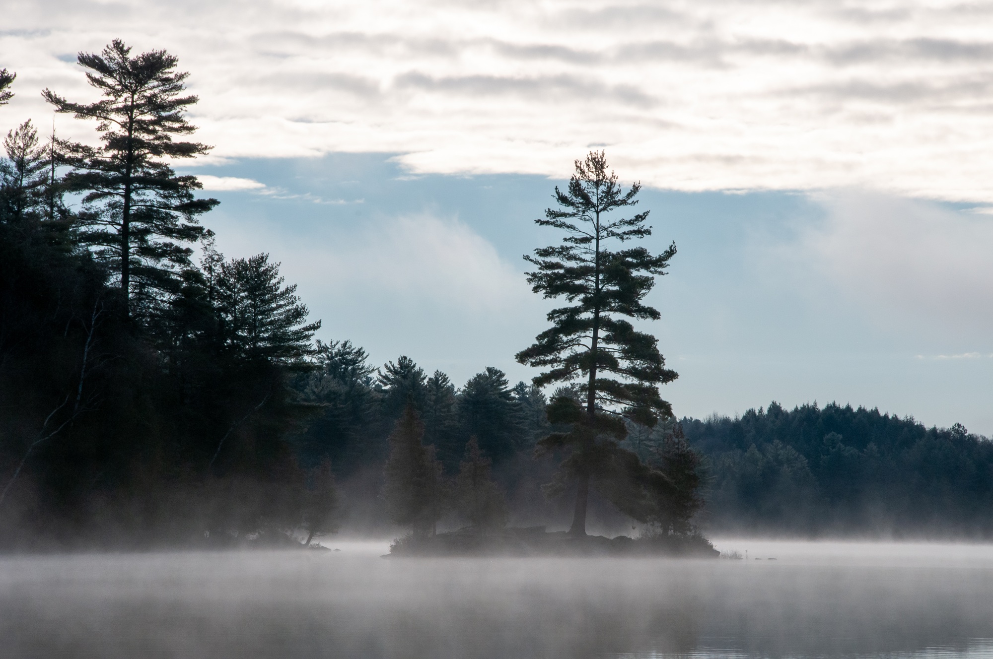 Experience late fall camping at Silent Lake Provincial Park