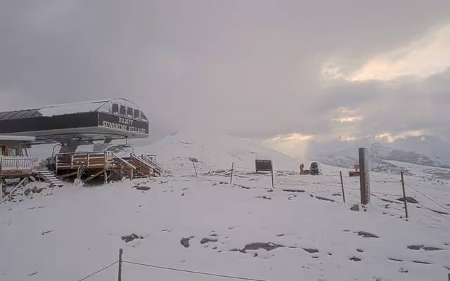 September snow blankets parts of Alberta with more in the forecast