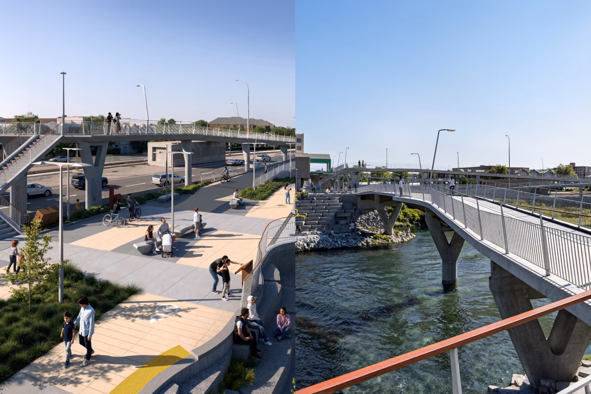 Construction underway on new $17M Calgary pedestrian bridge project