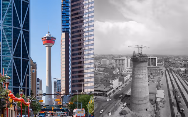 The storied history of the Calgary Tower and how it was built