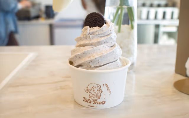 Inside one of Calgary's newest ice cream shops offering cereal-infused soft serve