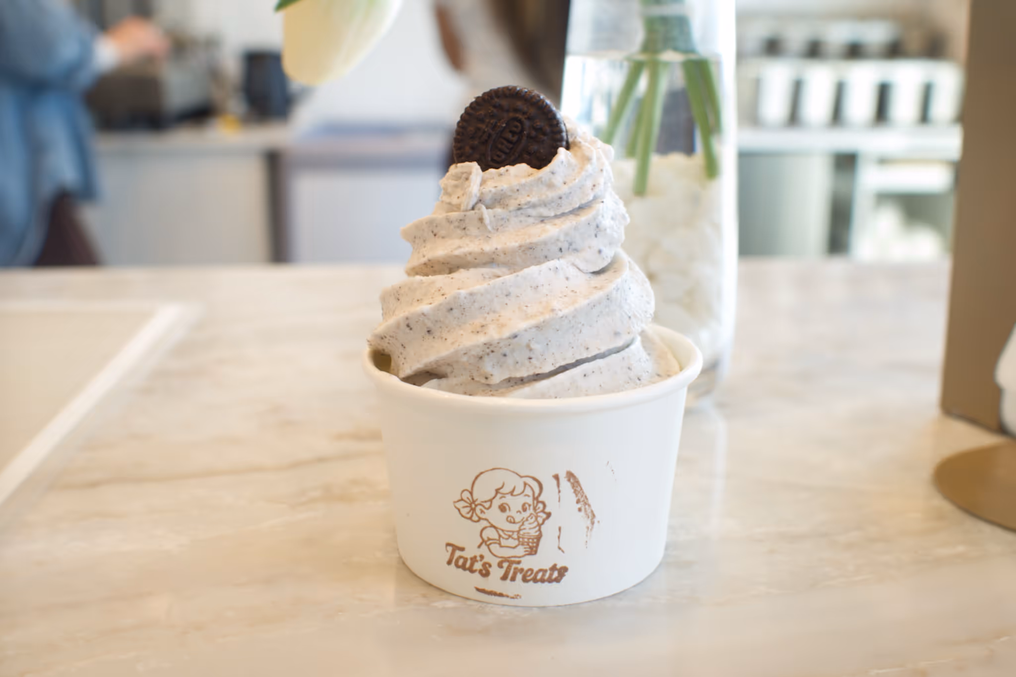Inside one of Calgary's newest ice cream shops offering cereal-infused soft serve
