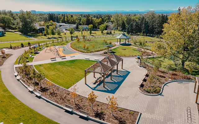 A new Calgary park that just opened is the first of its kind in Canada