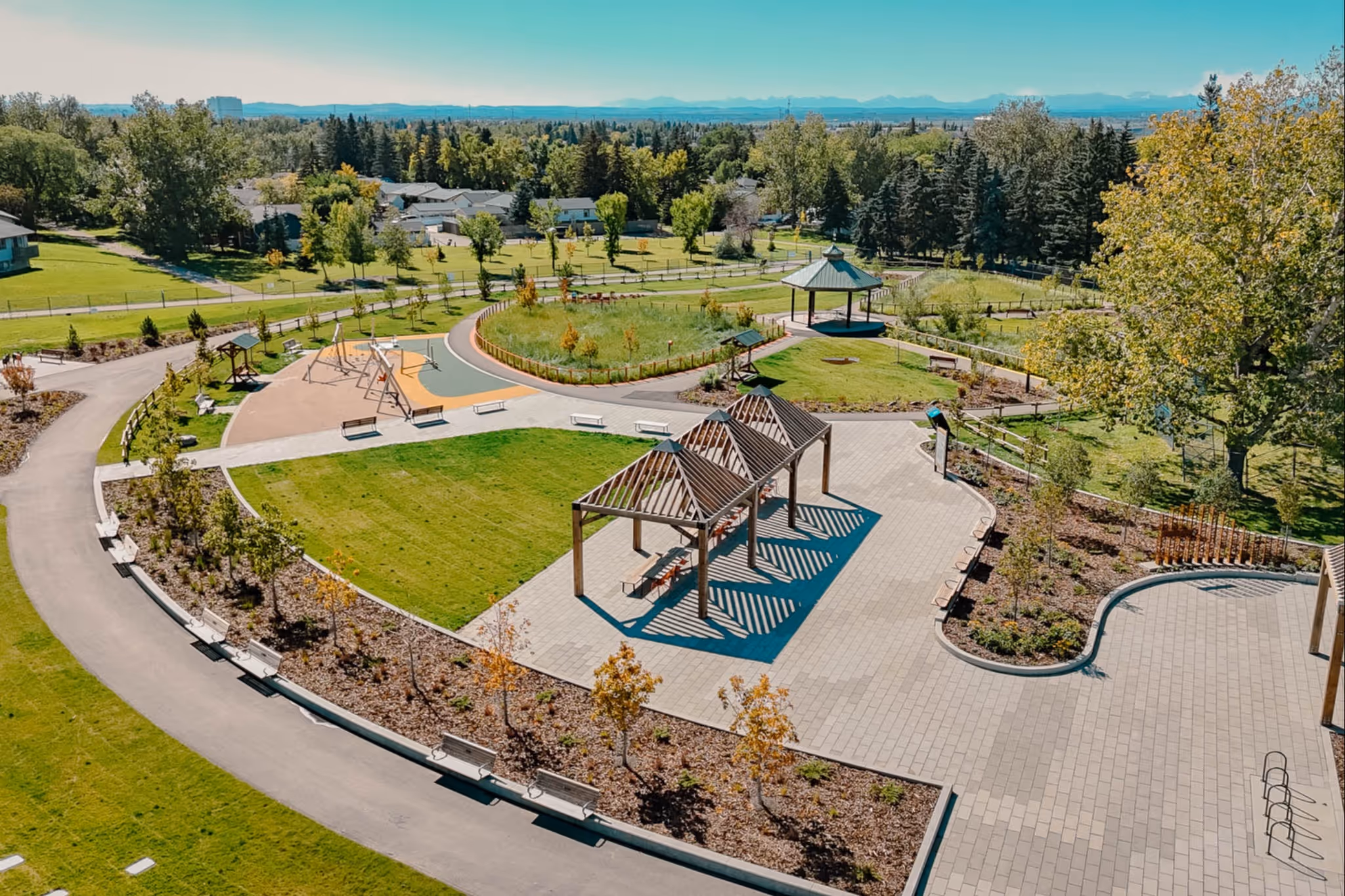 A new Calgary park that just opened is the first of its kind in Canada