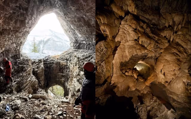 Alberta has a secret cave with stalactites you can explore year-round