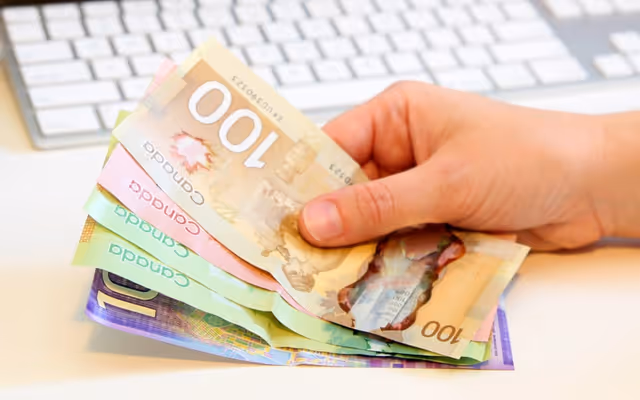Some Canadians will receive a government benefit payment on Thursday