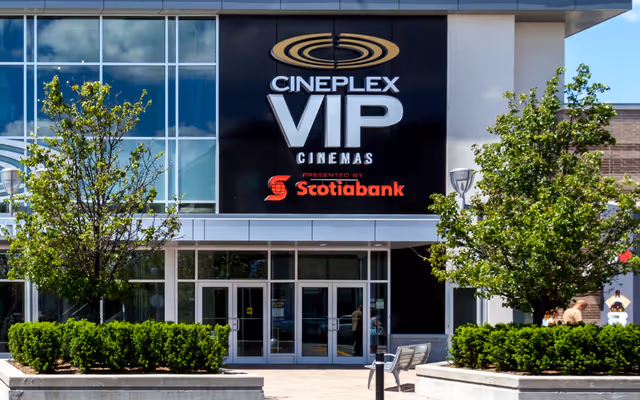 Canadians can upgrade to Cineplex VIP for cost of a regular movie ticket