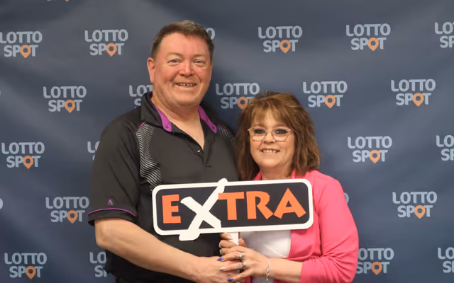Help with son's wedding on the way after Canadian couple's $100K lottery win