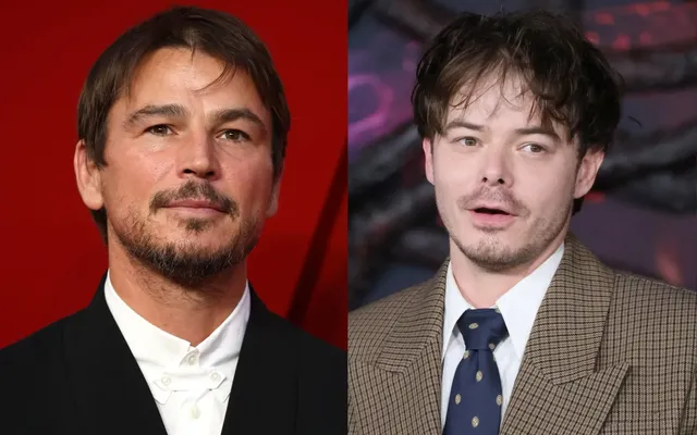 Josh Hartnett and Charlie Heaton share wholesome moment while filming in Canada